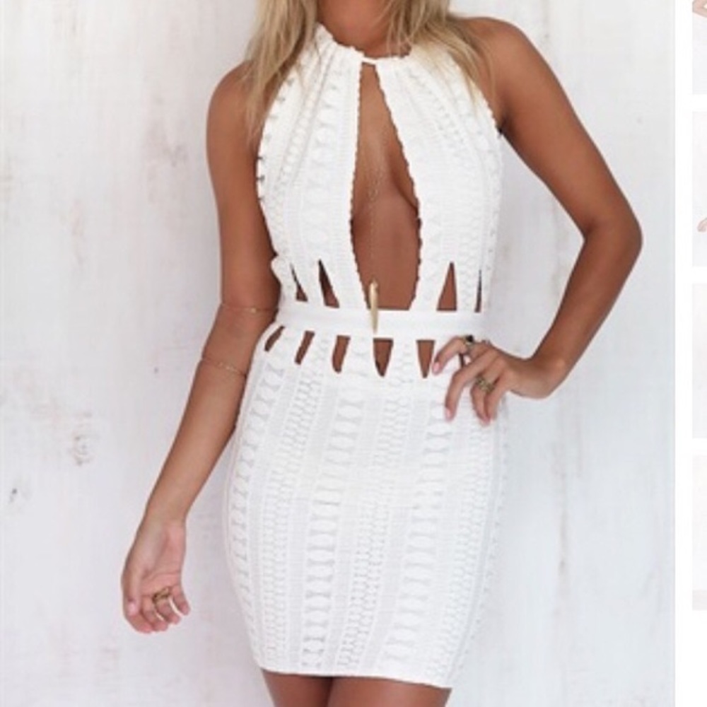 NWT SaboSkirt Halter Dress